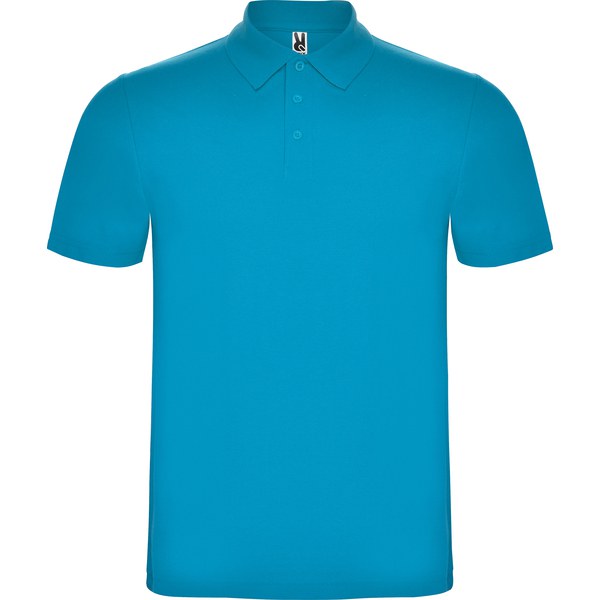 Roly PO6632 - AUSTRAL Katoenen Polo met Ribkraag en Drieknoopsluiting