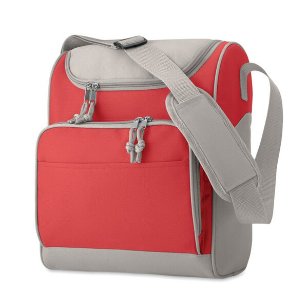 ZIPPER Durable 13L Insulated Cooler Bag with Front Pocket - GiftRetail IT3101