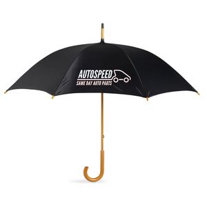 CALA Elegant Wooden Handle Windproof Umbrella