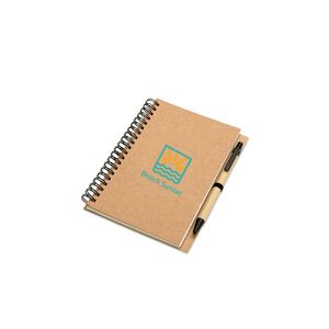 BLOQUERO B6 Bloc-notes recyclé 70 pages - GiftRetail KC7012