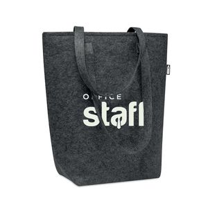 TASLO Vilten boodschappentas van RPET - GiftRetail MO6185