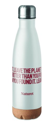 ASPEN CORK Bouteille double paroi 600 ml