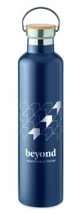 HELSINKI LARGE Dubbelwandige RVS drinkfles 1L - GiftRetail MO6373
