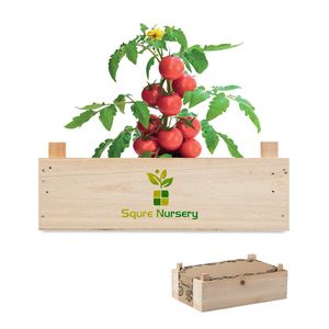 TOMATO Tomatenkweekset  houten kratje