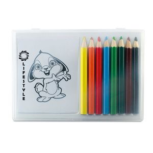 RECREATION Set crayons de couleur en bois