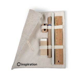 ECOSET Bureauset van jute en katoen
