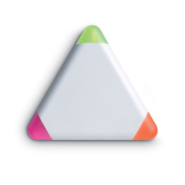TRIANGULO 3 Kleuren markeerstift - GiftRetail MO7818