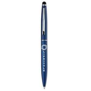 QUIM Stylo Torsadé Aluminium avec Stylet - GiftRetail MO8211