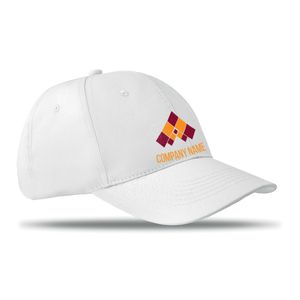 BASIE Casquette baseball 6 pans - GiftRetail MO8834