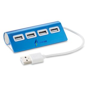 ALUHUB Duplicateur USB 4 ports - GiftRetail MO8853