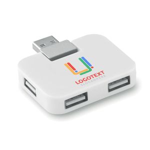 SQUARE USB hub 4 poorten