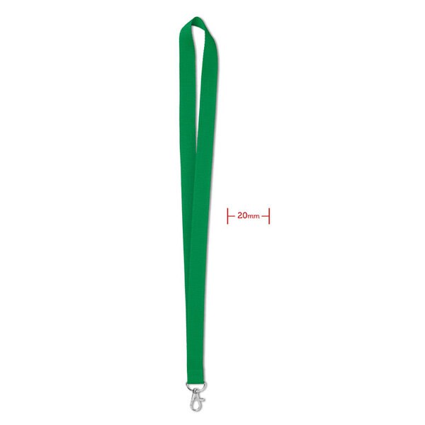 SIMPLE LANY sleutelkoord 20 mm - GiftRetail MO9058