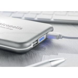 SOLARFLAT PowerBank 4000 mAh - GiftRetail MO9075