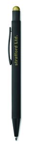 NEGRITO Aluminium stylus pen - GiftRetail MO9393