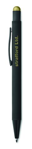 NEGRITO Aluminium stylus pen - GiftRetail MO9393