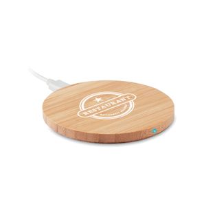 RUNDO Draadloze oplader bamboe       MO9434-
