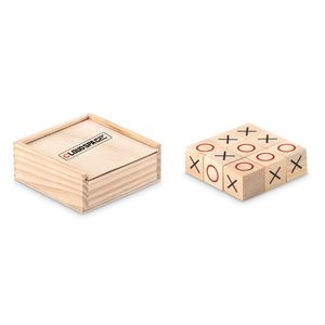TIC TAC TOE Houten boter, kaas en eierenspel