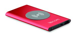 POWER&WIRELESS Draadloze powerbank - GiftRetail MO9498