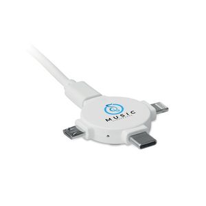 LIGO CABLE Câble avec adaptateur  3 en 1