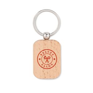 POTY WOOD Porte-clés rectangulaire  bois