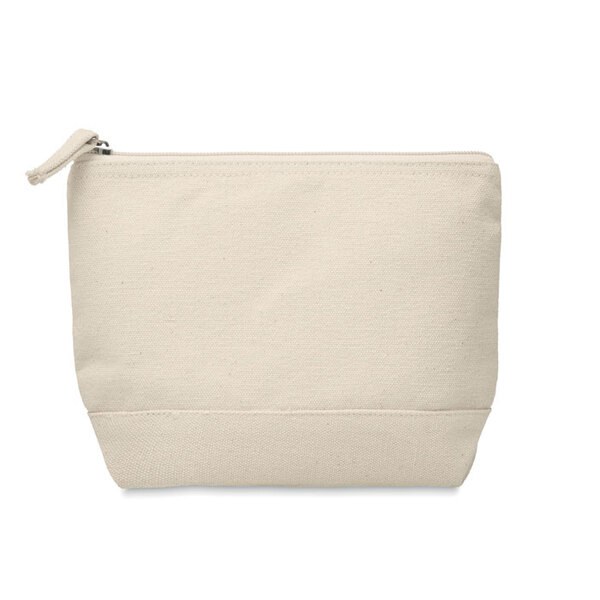 KLEUREN 2-Kleurige katoenen toilettas - GiftRetail MO9815