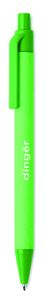 CARTOON COLOURED Balpen van papier/maïs PLA - GiftRetail MO9830