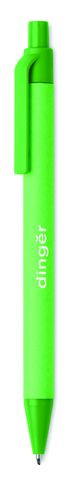 CARTOON COLOURED Balpen van papier/maïs PLA - GiftRetail MO9830