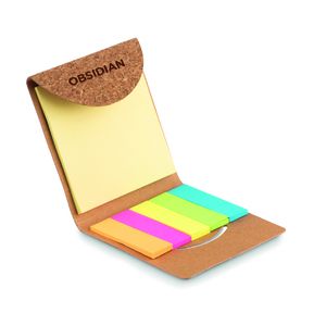 FOLDCORK Bloc-notes couv. en liège