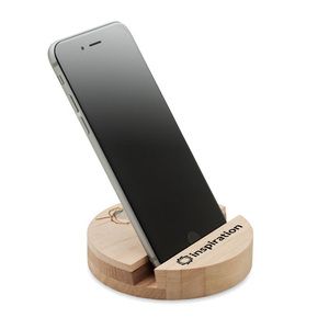 GROW ROUND STAND Support de téléphone en bouleau