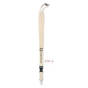 LANNYCOT Lanyard met metalen haak 20mm - GiftRetail MO6708