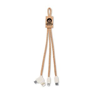 CABIE Kurken 3 in 1 oplaadkabel