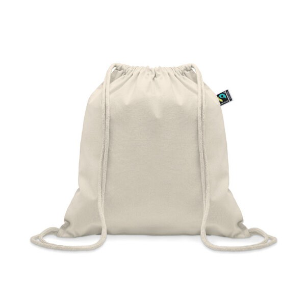 OSOLE DRAW Fairtrade rugzakje met koord - GiftRetail MO2096