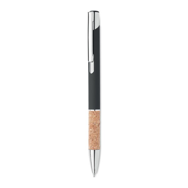VERIA Pen van aluminium en bamboe - GiftRetail MO2158