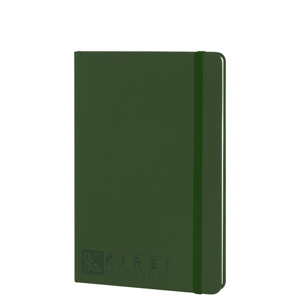 Goya 39567 - Carnet A5 Couverture PU, Bande Élastique, 96 Feuilles Rayées Crème LINED