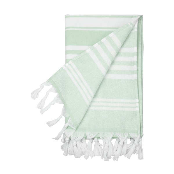 Goya 52036 - Pareo en coton 220 g/m², franges nouées CAYMAN
