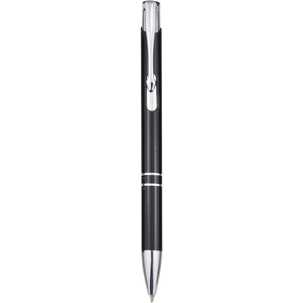 Moneta aluminium balpen (zwarte inkt) - EgotierPro 107440