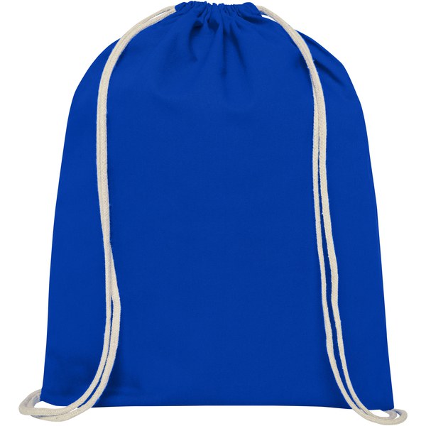 Oregon 140 g/m² cotton drawstring bag 5L - EgotierPro 120575