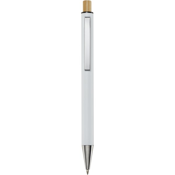 Stylo bille en aluminium recyclé Cyrus (encre noire) - EgotierPro 107875