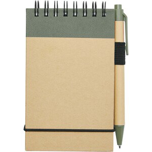 Zuse A7 gerecycled jotter kladblok met pen - EgotierPro 106269