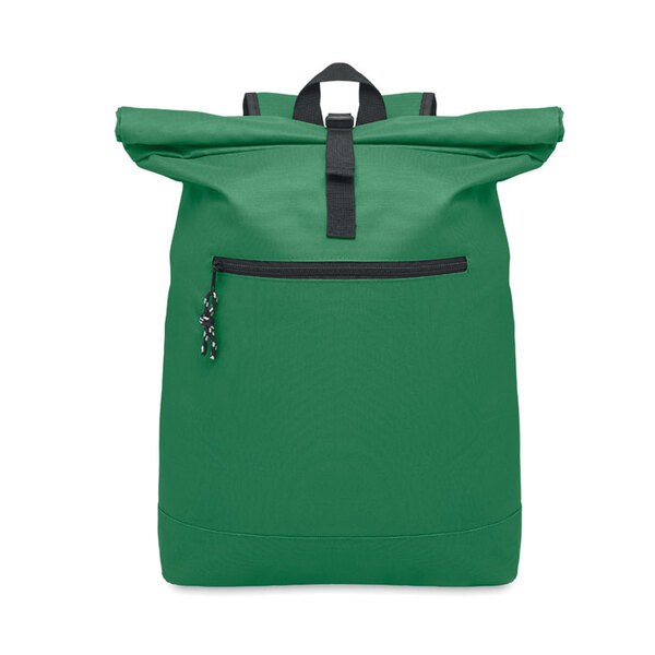 IREA 600D polyester rolltop rugzak - GiftRetail MO2170