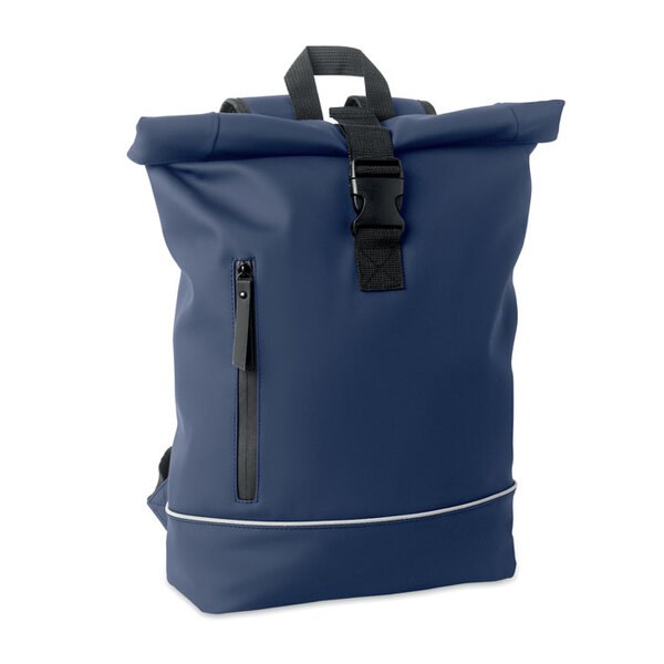 LAPTOSA Laptop 15" roll top PU backpack - GiftRetail MO2581
