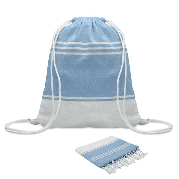 HAMMA Hammam handdoek trekkoord tas set - GiftRetail MO2584