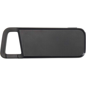 Alkes waterbestendige powerbank van 5000 mAh 12 W van gerecycled plastic met karabijnhaak - EgotierPro 124470