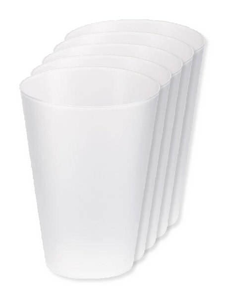 Pak van 50 GiftRetail MO6375 - FESTA LARGE Herbruikbare event beker 300ml