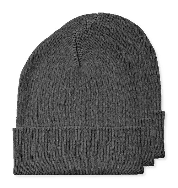 Pack de 3 GiftRetail MO2705 - BEANIX Bonnet tricoté avec revers