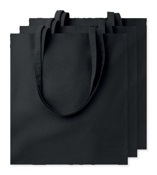 Pak van 30 GiftRetail MO9268 - COTTONEL COLOUR + Katoenen boodschappentas