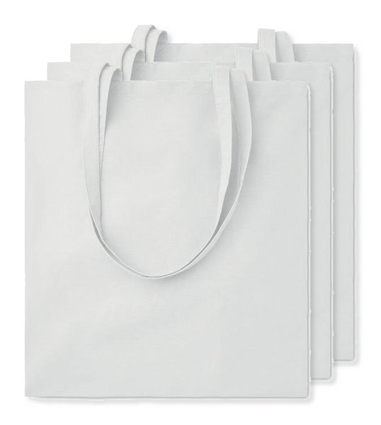 Pak van 30 GiftRetail MO9268 - COTTONEL COLOUR + Katoenen boodschappentas