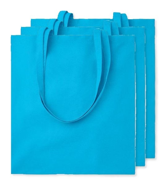 Pak van 30 GiftRetail MO9268 - COTTONEL COLOUR + Katoenen boodschappentas