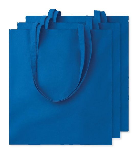 Pak van 30 GiftRetail MO9268 - COTTONEL COLOUR + Katoenen boodschappentas