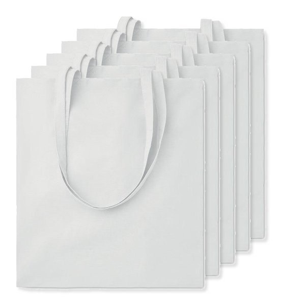 Pack de 50 GiftRetail MO9268 - COTTONEL COLOUR + Sac shopping coton 140gr/m²